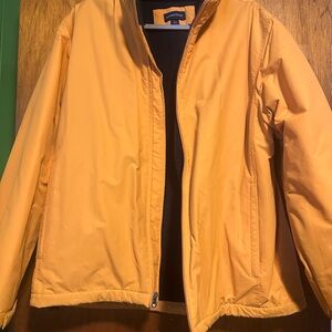 Lands' End Vibrant Orange Label Jacket